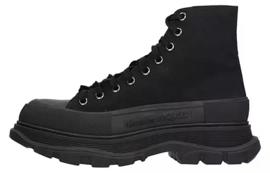 Мужские ботинки Alexander McQueen Tread Slick Martin, черный