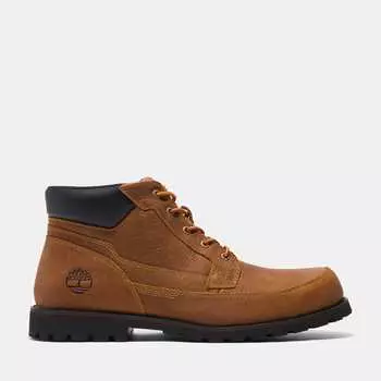 Мужские ботинки Attleboro Mid со шнуровкой Chukka Timberland, цвет wheat