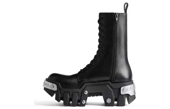 Ботинки мужские Balenciaga Bulldozer Martin, черный
