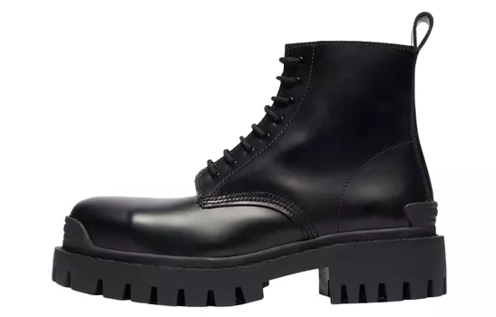 Мужские ботинки Balenciaga Strike Martin, черный