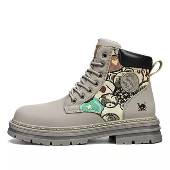 Мужские ботинки Cahhrrn X Martin Boot Men Beige Eastern Camel