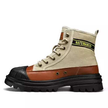 Мужские ботинки Cahhrrn X Martin Boot Men Beige Oceania Roo