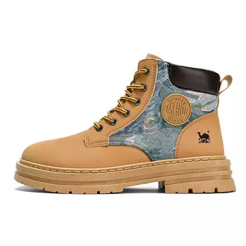 Мужские ботинки Cahhrrn X Martin Boot Men Beige Eastern Camel