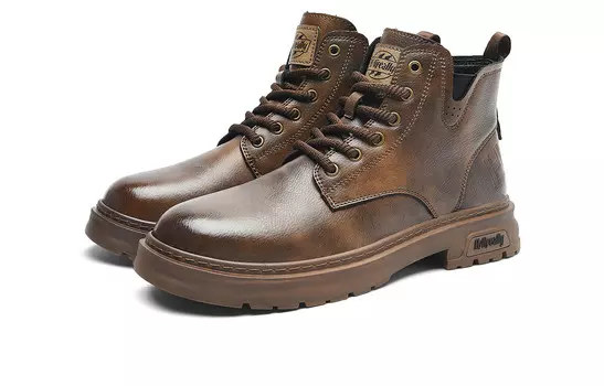 Мужские ботинки Cahhrrn X Martin Boot Men Beige Hla