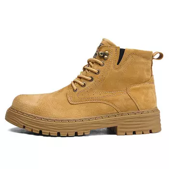 Мужские ботинки Cahhrrn X Martin Boot Men Beige Cedar Han