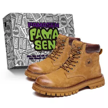 Мужские ботинки Cahhrrn X Martin Boot Men Beige Pamasen