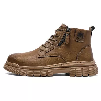Мужские ботинки Cahhrrn X Martin Boot Men Beige Mulinsen