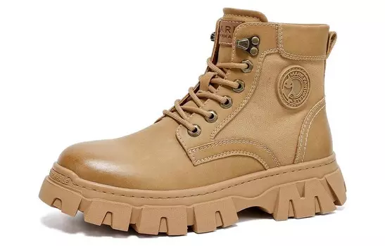 Мужские ботинки Cahhrrn X Martin Boot Men Beige Fairwhale