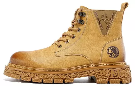Мужские ботинки Cahhrrn X Martin Boot Men Beige Fairwhale