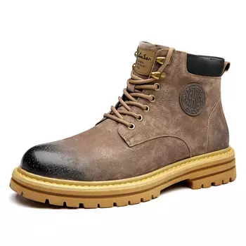 Мужские ботинки Cahhrrn X Martin Boot Men Beige Mulinsen