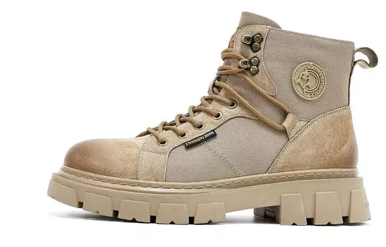 Мужские ботинки Cahhrrn X Martin Boot Men Beige Fairwhale