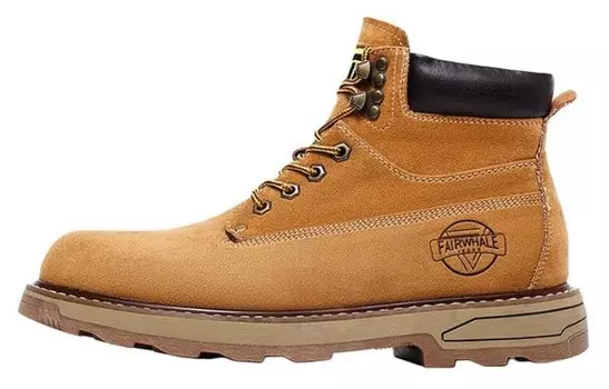 Мужские ботинки Cahhrrn X Martin Boot Men Beige Fairwhale