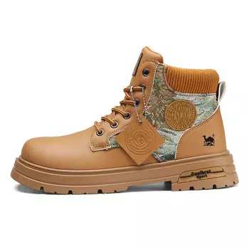 Мужские ботинки Cahhrrn X Martin Boot Men Beige Eastern Camel