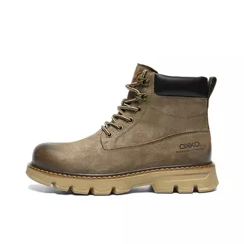 Мужские ботинки Cahhrrn X Martin Boot Men Beige Okko