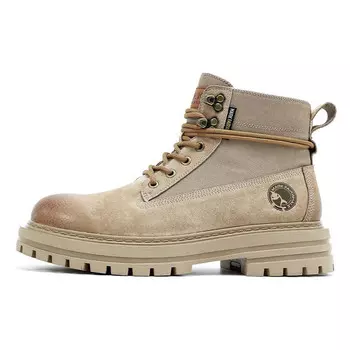 Мужские ботинки Cahhrrn X Martin Boot Men Beige Fairwhale