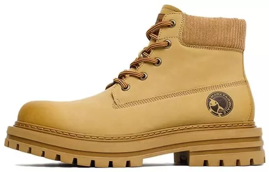 Мужские ботинки Cahhrrn X Martin Boot Men Beige Fairwhale