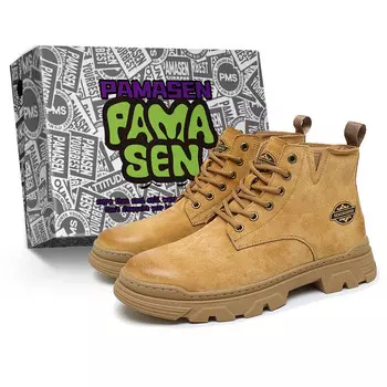 Мужские ботинки Cahhrrn X Martin Boot Men Beige Pamasen