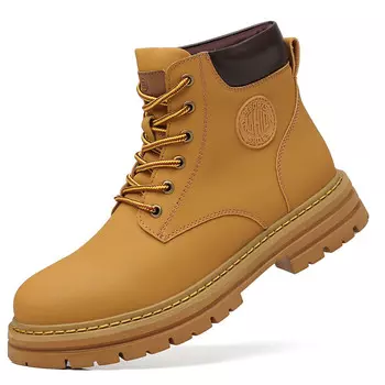 Мужские ботинки Cahhrrn X Martin Boot Men Beige Weishibangwei