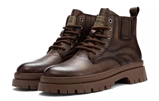 Мужские ботинки Cahhrrn X Martin Boot Men Beige Yearcon