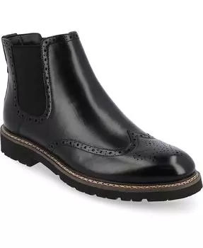 Мужские ботинки челси без шнуровки Hogan Tru Comfort Foam Wingtip Vance Co., черный