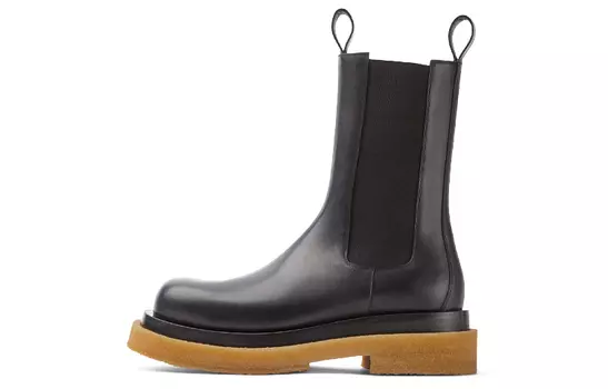 Мужские ботинки челси Bottega Veneta, черный