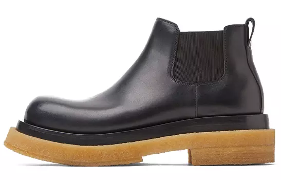 Мужские ботинки челси Bottega Veneta, черный