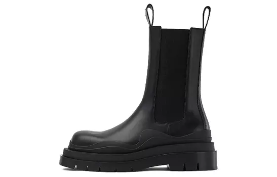 Мужские ботинки Bottega Veneta Tire, черный