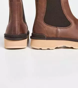 Мужские ботинки челси Hi-Line цвета Fallen, бархатно-коричневый Sorel