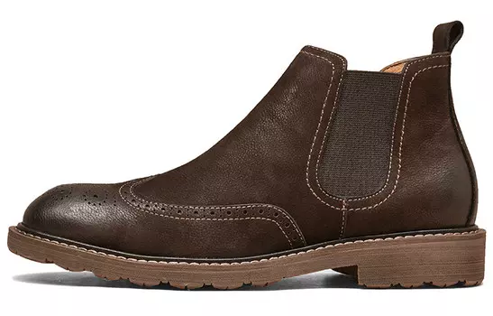 Мужские ботинки «Челси» Кофе Beau Today, коричневый