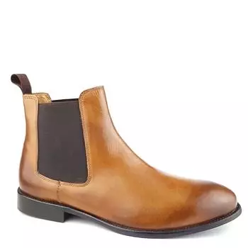Мужские ботинки челси на кожаной подошве Windsor Frank James, коричневый