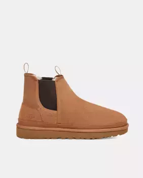 Мужские ботинки челси Neumel из замши на шерстяной подкладке UGG, коричневый