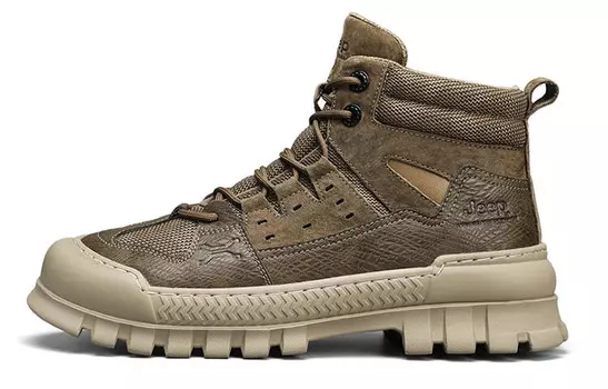 Мужские Ботинки цвета хаки Jeep