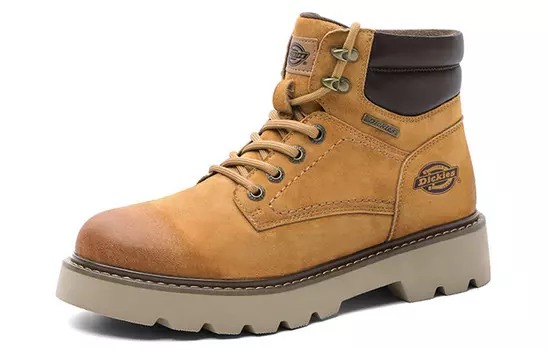 Мужские Ботинки цвета хаки/ярко-желтый/антрацитовый/черный Dickies