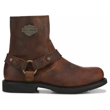 Мужские ботинки для верховой езды Scout с боковой молнией Harley Davidson, коричневый
