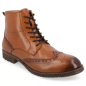 Мужские ботинки Edison Wingtip Thomas & Vine, цвет cognac