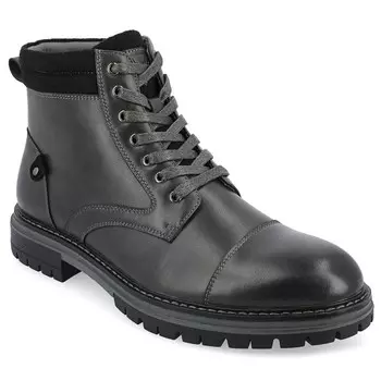 Мужские ботинки Fegan с коротким носком Vance Co., цвет charcoal synthetic