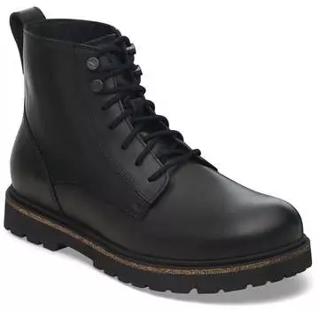Мужские ботинки Highwood Lace Mid - (обычные/широкие) черного цвета Birkenstock
