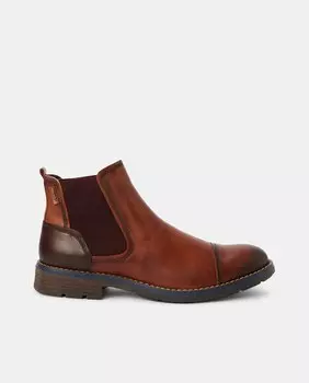 Мужские ботинки из коричневой кожи Pikolinos, коричневый