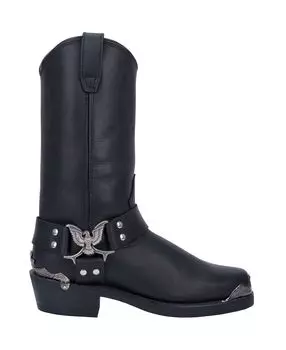 Мужские ботинки из натуральной кожи chopper Dingo, черный