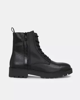 Мужские ботинки из синтетической кожи Calvin Klein Jeans, черный