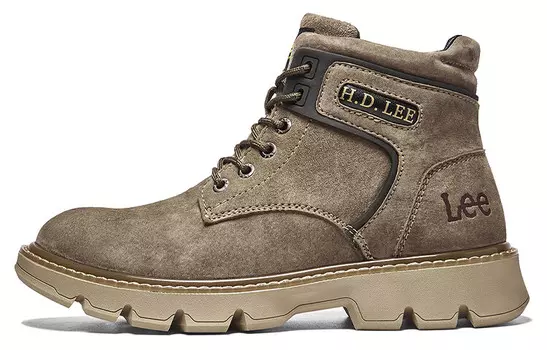 Мужские ботинки Martin цвета темного хаки Lee