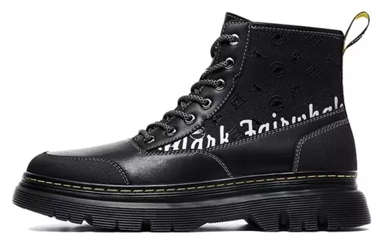 Мужские ботинки Martin Pure Black Fairwhale