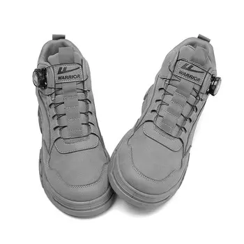 Мужские ботинки Martin серый Warrior