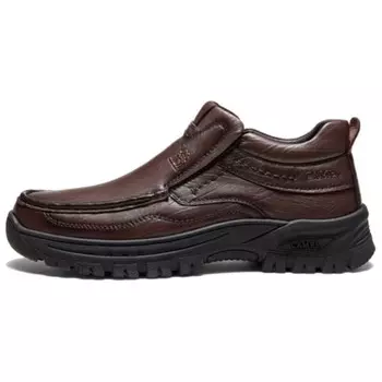 Мужские ботинки Men's Casual Men Mid-Top Camel, черный