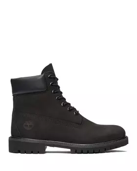 Мужские ботинки премиум-класса Timberland на шнуровке 6 дюймов, черный