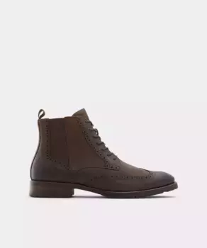 Мужские ботинки с круглым носком Aldo, коричневый