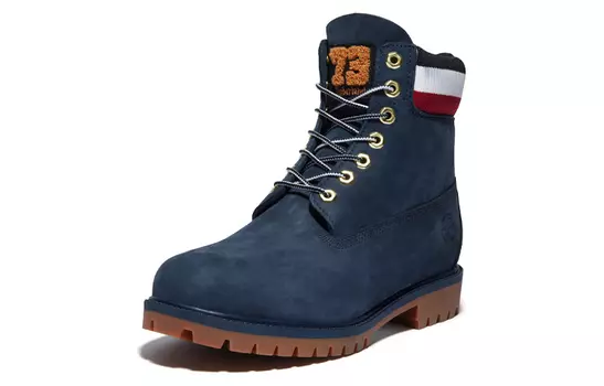 Ботинки Timberland 6 Inch Heritage Warm Lined Boot 'Navy Red'