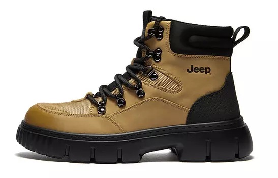 Мужские Ботинки желтые Jeep