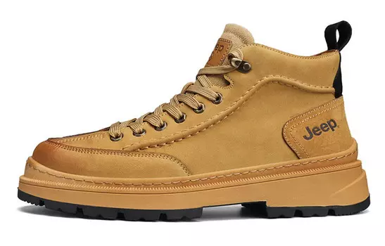 Мужские Ботинки желтые Jeep