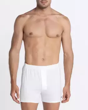 Мужские боксерские шорты из белой ткани Punto Blanco, белый